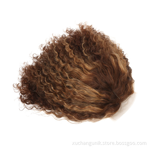Uniky Cheap 4/27 Ombre Highlight Lace Front Wig,Brazilian Straight Wig Human Hair 100% Bob, Cuticle Aligned Virgin Hair Bob Wig